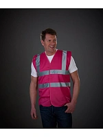 Yoko HVW 100 Hi-Vis bezpečnostní vesta 79.W100 purple/hi vis yellow Yoko HVW 100 Hi-Vis bezpečnostní vesta 79.W100 purple/hi vis yellow