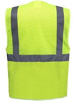 Yoko HVW 820 Hi-Vis síťovaná bezpečnostní vesta 79.W820 hi vis yellow