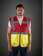 Yoko HVW 820 Hi-Vis síťovaná bezpečnostní vesta 79.W820 hi vis orange Yoko HVW 820 Hi-Vis síťovaná bezpečnostní vesta 79.W820 hi vis orange