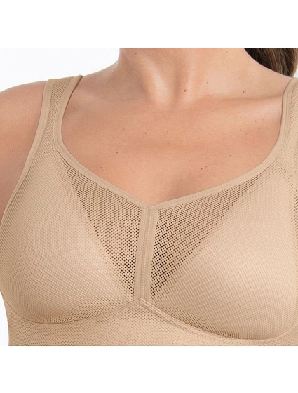 air control sportovní podprsenka výztuž DeltaPad 5544 desert - Active