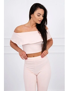 Frill set pudr růžový