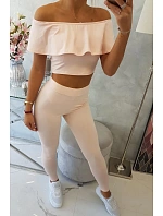 Frill set pudr růžový Frill set pudr růžový