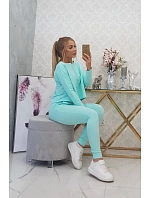 Souprava s oversize halenkou mint Souprava s oversize halenkou mint