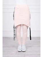 Kalhoty/oblek s nápisem selfie powder pink Kalhoty/oblek s nápisem selfie powder pink