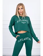 Atlanta tištěná sada zelená