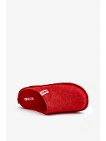 Červené Klasické Dámské Papuče Big Star KK276012 Červené Klasické Dámské Papuče Big Star KK276012