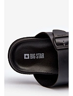 Lehké pánské sandály s přezkami Big Star NN174597 Černé Lehké pánské sandály s přezkami Big Star NN174597 Černé