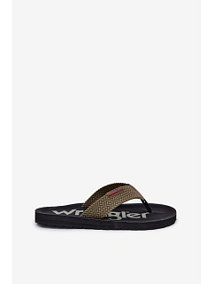 Pánské žabky WRANGLER ZANE FLIPFLOP MEN LOW 20251044.20251044.57B Zelené