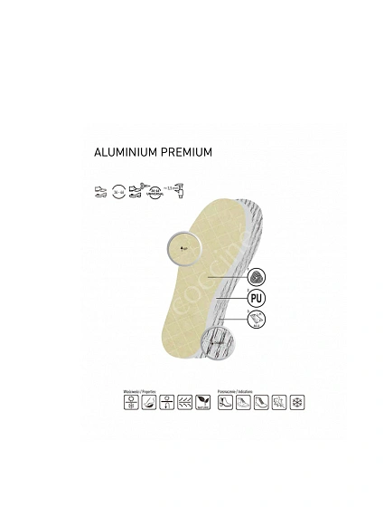 Coccine Aluminium Premium Warm Thermal insulation Insoles Coccine Aluminium Premium Warm Thermal insulation Insoles