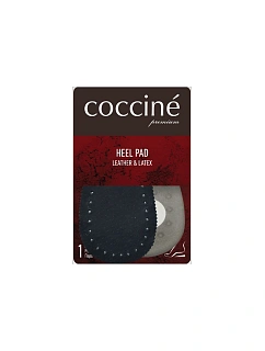 Coccine Latex Leather Heel Black
