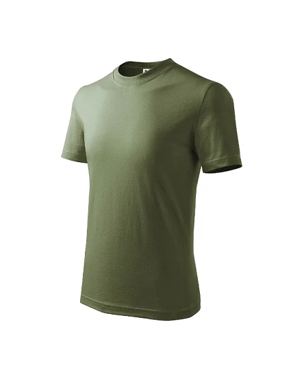 Basic tričko dětské khaki Basic tričko dětské khaki