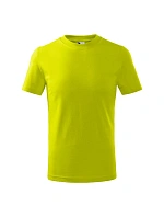 Basic tričko dětské limetková Basic tričko dětské limetková