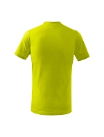 Basic tričko dětské limetková Basic tričko dětské limetková