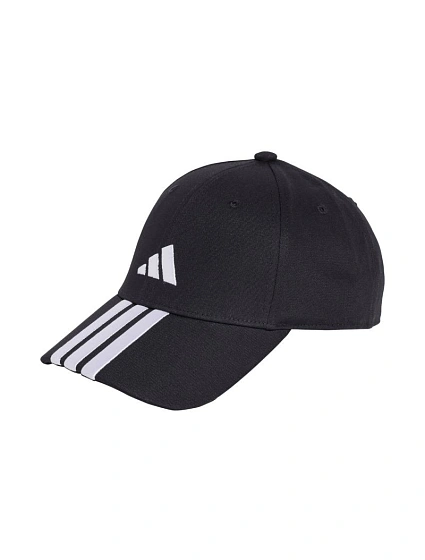 Adidas 3-Stripes New Logo Baseballová čepice černá JG1072 Adidas 3-Stripes New Logo Baseballová čepice černá JG1072