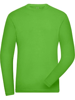 Daiber JN 1804 Pánské pracovní elast. tričko - Solid 02.1804 lime green