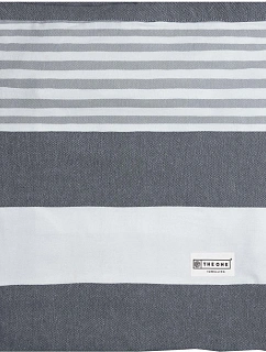 The One Towelling Hamam Bag Hamam taška 48.1057 grey/dark grey