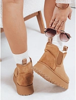 Dámské semišové sněhule na platformě FashionStreet ZY1182