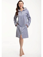 Dámský župan Luna 389 Velour 3XL Z24 Dámský župan Luna 389 Velour 3XL Z24