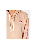 Mikina RIP CURL Wave Shapers Zip Through - béžová Mikina RIP CURL Wave Shapers Zip Through - béžová
