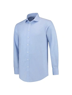 Malfini Fitted Stretch Shirt M MLI-T23TC blue pánské