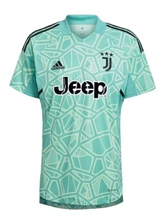 Dětské sport Juventus Turín Jr brankářské tričko HB0431 Tyrkys zelená - Adidas