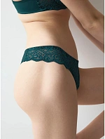 Dámská tanga Amourette Hipster String  Teal Green zelené - TRIUMPH