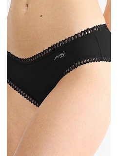 SLOGGI GO CRUSH HIPSTER KALHOTKY 3PACK ČERNÉ