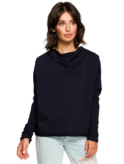 Mikina s žebrovanou strukturou model 124060 BeWear