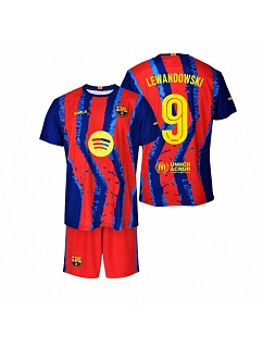 FC Barcelona Robert Lewandowski dres set šortky junior box 2025/26 BC59EL dětské