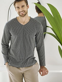Taro Luca 3482 dlouhé/r 3XL-4XL Z25/26 pánské pyžamo