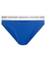 Spodní díl plavek KW0KW00658-CHQ modrobílá - Calvin Klein