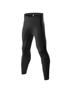 Sportovní kalhoty Rockbros YDCK001, černé, velikost 2XL
