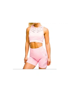 Tělocvična BraHero Venice Beach Top Short Bra W BRA-SHORTMILKSHAKE