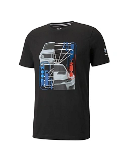 Pánské tričko BMW Motorsport Graphic Tee M 531194-01 - Puma