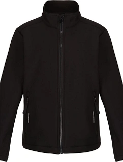 Regatta TRA 732 Dětská 2-vrstvá softshellová bunda "Ablaze" 36.A732 black/black