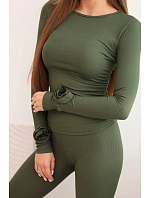 Dámský komplet 0333 khaki - Kesi Dámský komplet 0333 khaki - Kesi
