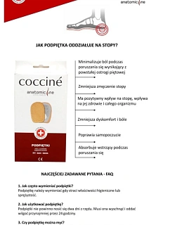 Coccine Heel Pad Corck And Leather Peccary