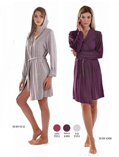 Dámský župan Angora 30 89 3551 rubínová - Vestis