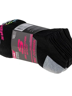 Skechers, 6 párů ponožek No Show S108264-BLK