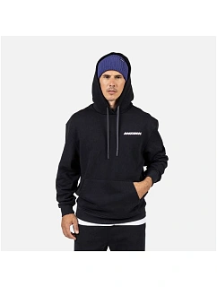 Pánská mikina ROSSIGNOL WATERFALL H RELAX SWEATSHIRT, černá