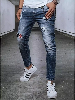 FashionStreet pánské modré džínové kalhoty UX3721