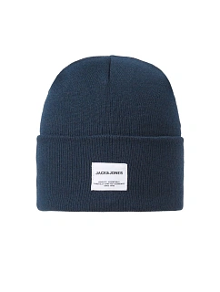 Čepice Jack&Jones JACLONG KNIT BEANIE12150627 NAVY BLAZER