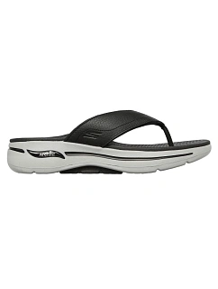 Žabky Skechers Go Walk Arch Fit San M 229022-BKGY
