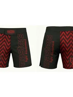 Šortky na MMA MASTERS PULSE SMMA-P, černé a červené