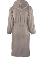 The One Towelling Bathrobe hooded Župan s kapucí 48.1021 taupe The One Towelling Bathrobe hooded Župan s kapucí 48.1021 taupe