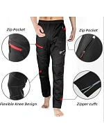 Rockbros pánské dlouhé kalhoty na kolo černé 2XL Rockbros pánské dlouhé kalhoty na kolo černé 2XL