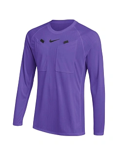 Pánské tričko Nike Dri-FIT Referee III s dlouhým rukávem, fialové, HV8326, velikost 560