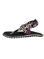 Gumbies – dámské žabky typu slingback – BLACK SWIRLS Gumbies – dámské žabky typu slingback – BLACK SWIRLS