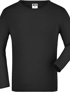 Daiber JN 913K Dětské tričko s dlouhým rukávem 02.913K black