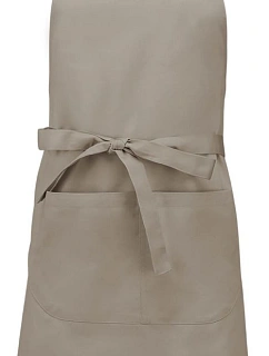 Kariban K 890 Zástěra s laclem "Sommelier" 20.K890 beige